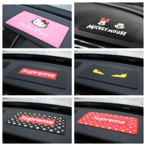 Car Dashboard AntiSlip Rubber Pad 27cm x 15 5cm Universal Extra Large Size NonSlip Mat for Phones Sunglasses Keys