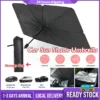 3132b8e67cc7d6621e1f2ba2474349dd.jpg_.webp Ready Stock Universal Car Windshield Sun Shade Cover Car Sunshade Front Window Mount Umbrella Car Windshield Parasol UV Ray
