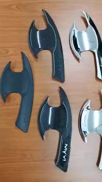 668cd0a17ff1aa721d48dd17e0a44605.webp Perodua myvi gen3 g3 20182025 4pcs car handle bowl cover mg3 myvi facelift chrome black carbon fiber