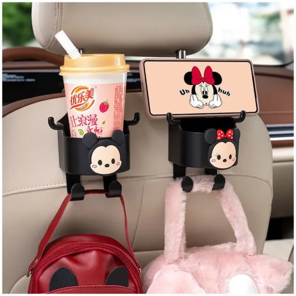7299e95675c409b271caf99f73f0fc9e.jpg_.webp Multifunctional Hook for Car Seat Headrest 3 in 1 Vehicle Backseat Drink Cup Holder Universal Car Storage Organizer Hooks for Purses and Bags Cute Phone Holder Handbag Clothes Key Umbrella