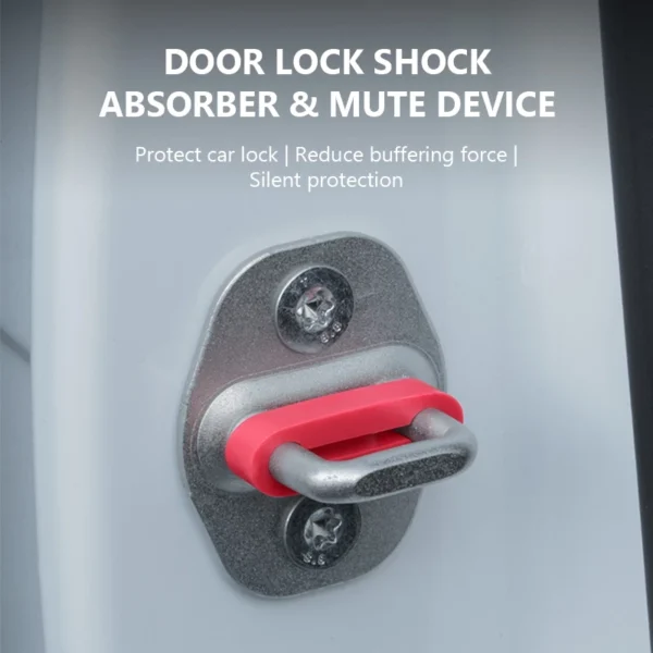 cn-11134207-820l4-mjnvf2d7pu6f05.webp Silicone Car Door Shock Absorbing Pad Door Lock Sound Deadener Damper Car Door Lock Buckle Protective Pad