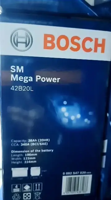 BOSCH NS40 NS40ZL 42B20L Car Battery  Available in Multiple Options