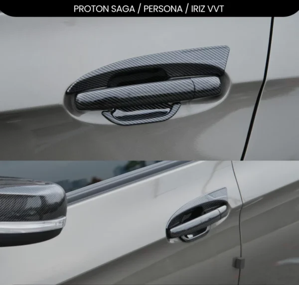 my-11134207-7r98r-lu0bciyr4dl97f.webp PROTON SAGA PERSONA IRIZ VVT 20162024 FORGED CARBON CHROME car door handle cover accessories