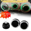Perodua Myvi 1st Gen 20052010 3pcs Aircond Knob Black Aluminium Alloy Plug and Play