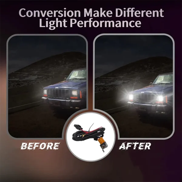 my-11134207-820lb-mira4wjfsow0ae.webp 12V Horn Relay Wiring Harness Kit Grille Mount Blast Tone Horns Wiring Harness Plug for Car Truck Universal Accessories