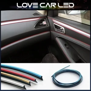 5M Chrome Flexible Strip for Car Interior Exterior Retrofit Decorative DIY Line
