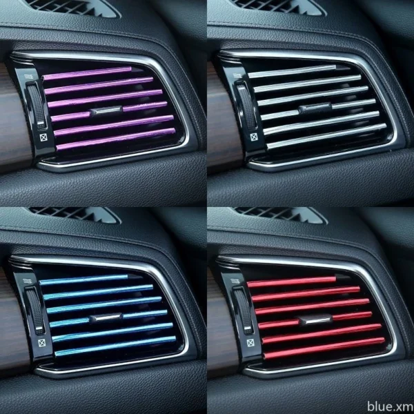 sg-11134201-7r9c9-ll92e25txmpg4c.webp Car Interior Chrome Strip decal trim DF Grid Decoration Line Wire Sticker Lining Dashboard Aircond perodua bezza