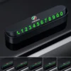Ready Stock Temporary Parking Card Night Florescent Sticker Plate Telephone Phone Number Car Accessories