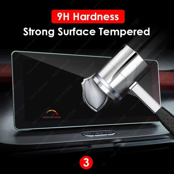 NEW Proton eMAS 5 Head Unit Screen Protector Tempered Glass Car Accessories Interior Bodykit E Mas Emas PRIME PREMIUM