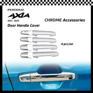Perodua axia 2023 new car door handle cover accessories